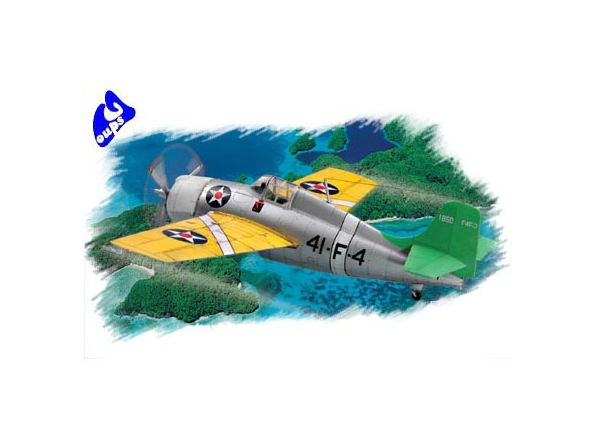 Hobby Boss maquette avion 80219 WILDCAT F4F-3 1/72