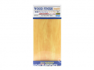 HASEGAWA TF944 PLAQUE FINITION Adhésive effet Bois érable 90x200mm