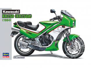 Hasegawa maquette moto 21512 Kawasaki KR250 1/12