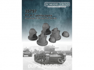 FC MODEL TREND accessoire résine 35794 PT-4-7 Périscopes 1/35