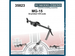 FC MODEL TREND accessoire résine 35823 MG-15 1/35