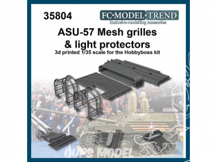 FC MODEL TREND accessoire résine 35804 Grilles et protections légères ASU-57 1/35