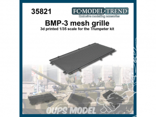 FC MODEL TREND accessoire résine 35821 Grille BMP-3 1/35
