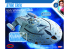 Polar Lights maquette espace 992 Star Trek U.S.S. Voyager (Snap) Clear Edition 1:1000