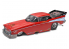 Atlantis maquette voiture h7172 Tom Mongoose McEwen 1957 Chevy Funny Car 1/24