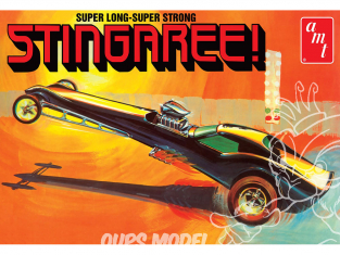 AMT maquette voiture 1259 STINGAREE CUSTOM DRAGSTER 1/25