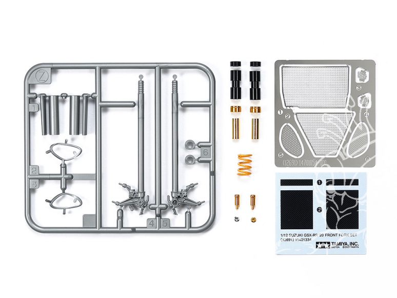 Tamiya maquette 12691 Set Détails Suzuki Ecstar GSX-RR 1/12