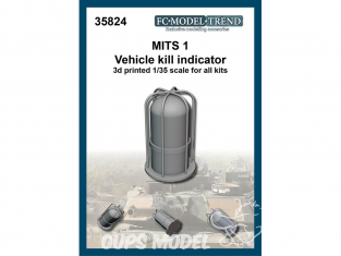 FC MODEL TREND accessoire résine 35824 MITS1 Vehicle kill indicator 1/35