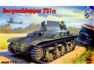 RPM maquettes militaire 72215 BERGESCHLEPPER 731(f) 1941 1/72