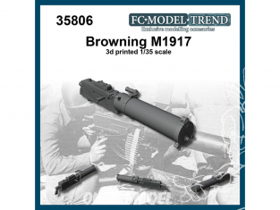 FC MODEL TREND accessoire résine 35806 Browning M1917 1/35