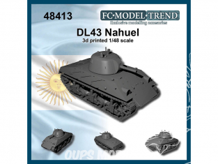 FC MODEL TREND maquette résine 48413 DL-43 Nahuel 1/48