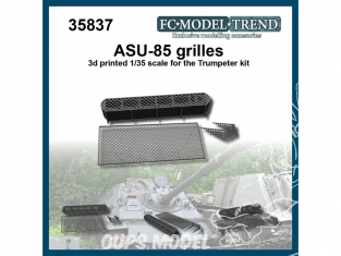 FC MODEL TREND accessoire résine 35837 Grilles ASU-85 1/35