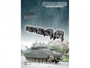 FC MODEL TREND accessoire résine 35702 Lumières M2/3 Bradley 1/35