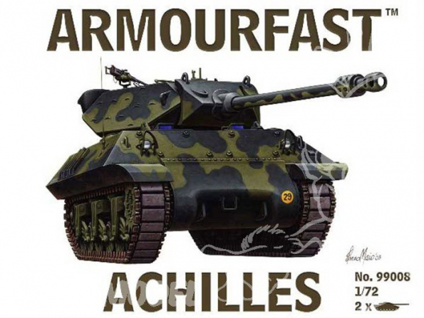 Armourfast maquette militaire 99008 M10 Wolverine Achilles 1/72