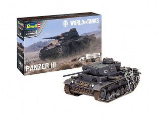 Revell maquette militaire 03501 PzKpfw III Ausf. L World of Tanks 1/72