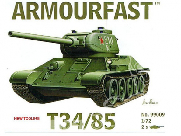 Armourfast maquette militaire 99009 T34/85 1/72