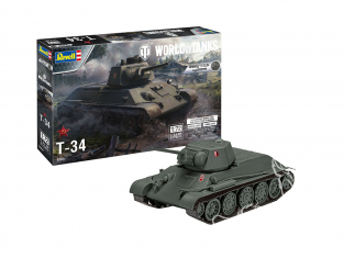 Revell maquette militaire 03510 T-34 World of Tanks 1/72