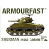 Armourfast maquette militaire 99015 Sherman M4/A3 105mm 1/72