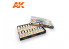 Ak interactive peinture acrylique 3G Set AK11757 SIGNATURE SET JOSEDAVINCI 3G 18 couleurs