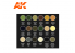 Ak interactive peinture acrylique 3G Set AK11759 ENSEMBLE SIGNATURE differents Uniformes Allemand WWII CALVIN TAN 3G