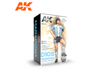 Ak Interactive AK0010 Figurine de Maradona 90mm