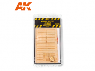 AK interactive ak8225 5 BOÎTE EN BOIS COUPE LASER 003 1/35