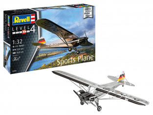 Revell maquette avion 63835 Model set Sports Plane 1/32