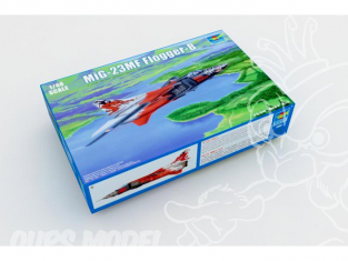 Trumpeter maquette avion 02854 MIG-23MF FLOGGER-B 1/48