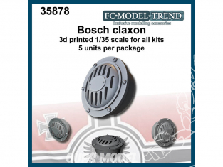 FC MODEL TREND accessoire résine 35878 Klaxon Bosch 1/35