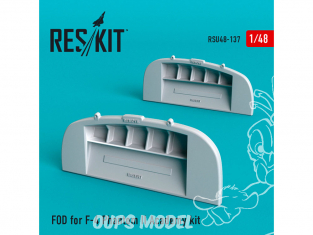 ResKit kit d'amelioration Avion RSU48-0137 FOD pour F-4 Phantom II pour kit Academy 1/48