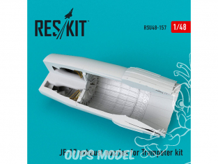 ResKit kit d'amelioration Avion RSU48-0157 Tuyère JF-17 pour kit Trumpeter 1/48