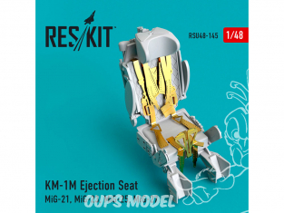 ResKit kit d'amelioration Avion RSU48-0145 Siège éjectable KM-1M Mig 1/48