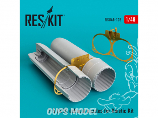 ResKit kit d'amelioration Avion RSU48-0135 Tuyère F-5 (A/B) pour kit Kinetic 1/48