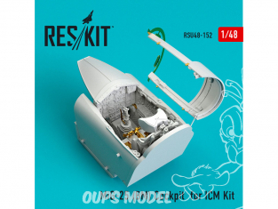 ResKit kit d'amelioration avion RSU48-0152 Kit Cockpit MiG-25 BM pour Icm 1/48