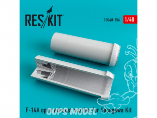 ResKit kit d'amelioration Avion RSU48-0154 Tuyère F-14A ouverte pour kit Hasegawa 1/48