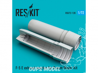 ResKit kit d'amelioration Avion RSU72-0128 Tuyère F-5 E pour kit Dream Model 1/72