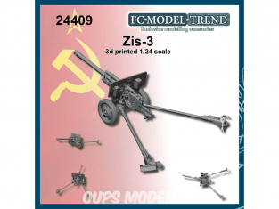 FC MODEL TREND maquette résine 24409 ZIS-3 1/24