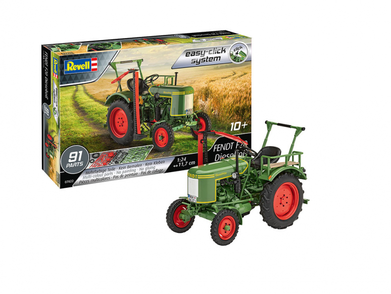 Revell maquette 07822 Fendt F20 Dieselroß easy-click-system 1/24