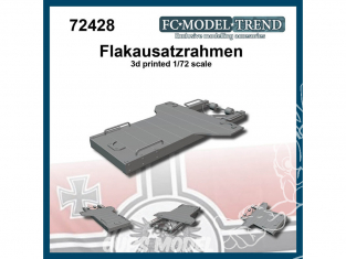FC MODEL TREND accessoire résine 72428 Flakausatzrahmen Base pour Flak38 sur Opel Blitz 1/72