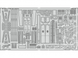 EDUARD photodecoupe avion 481075 Amélioration F-14A Late Tamiya 1/48