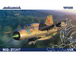 EDUARD maquette avion 84180 MiG-21SMT WeekEnd Edition 1/48