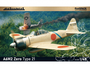 EDUARD maquette avion 82212 A6M2 Zero Type 21 ProfiPack Edition 1/48