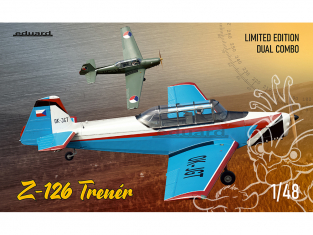 EDUARD maquette avion 11156 Z-126 Trener Edition Limitée Dual Combo 1/48