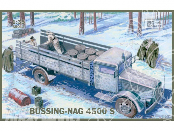 IBG maquette militaire 35012 BUSSING-NAG 4500S 1/35