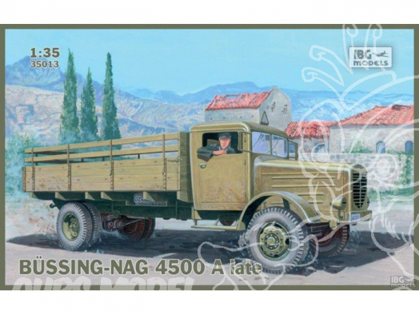 IBG maquette militaire 35013 BUSSING-NAG 4500A 1/35