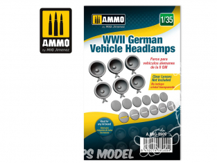 Ammo Mig accessoire 8909 Feux véhicules Allemands WWII 1/35