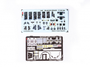 Eduard Space décalques 3D 3DL48057 F-14A Late Tamiya 1/48