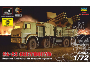 Armory Models maquette militaire 72401 SA-22 Greyhound 1/72