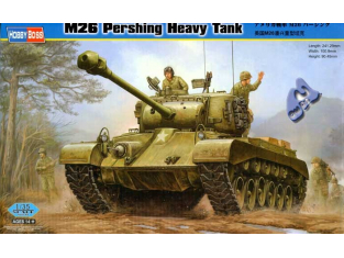 HOBBY BOSS maquette militaire 82424 M26 PERSHING HEAVY TANK 1/35