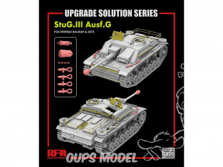 Rye Field Model maquette militaire 2020 Set amélioration StuG.III Ausf.G 1/35